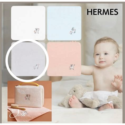 hermes swaddling cloth|Set of 4 Cabriole swaddling clothes .